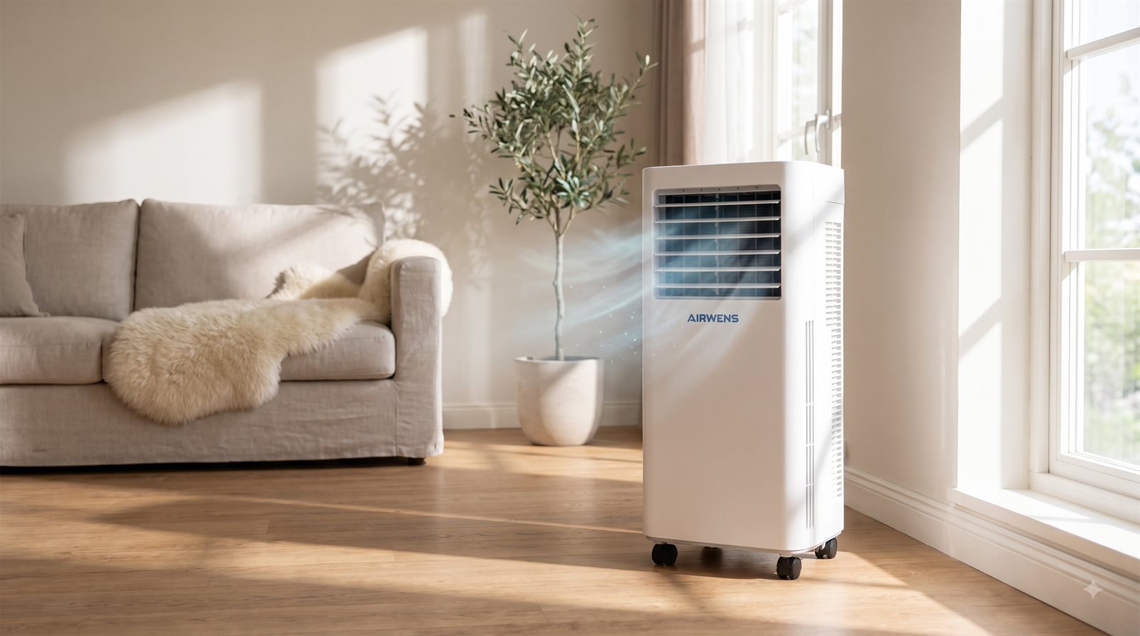 12,000 BTU — Cools up to 298 sq ft