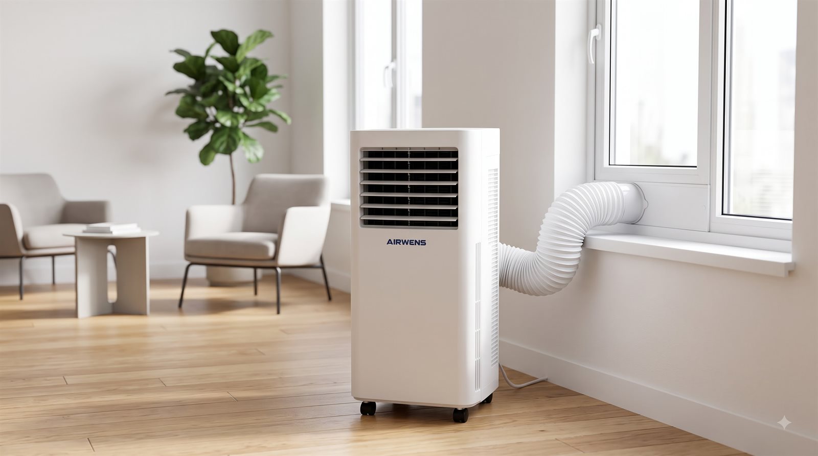 Easy installation — Vents out in minutes